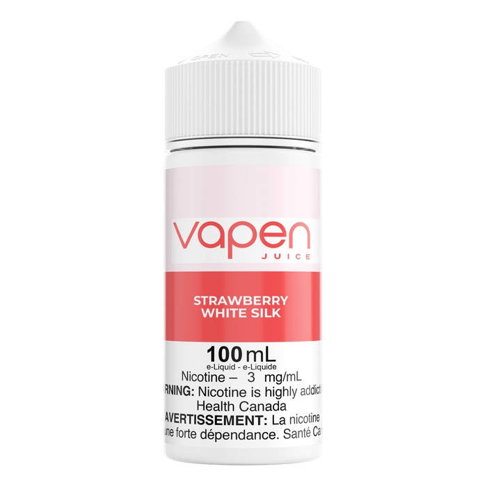 Soie Blanche Fraise - Jus Vapen