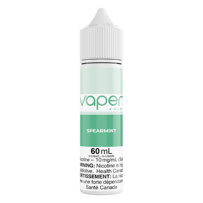 Menthe verte - Sels de jus de vape