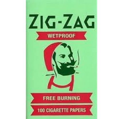 Zig-Zag | Feuilles à rouler vertes imperméables