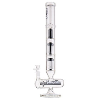 Bong en verre Kush 19" avec percolateurs à 4 couches