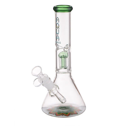 AQUA 10 ″ Bong en verre avec percolateur à 5 bras et attrape-glace