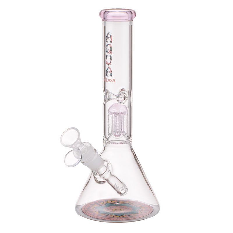 AQUA 10 ″ Bong en verre avec percolateur à 5 bras et attrape-glace