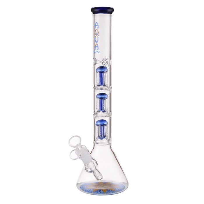 AQUA 15 ″ Bong en verre avec percolateur à 5 bras et attrape-glace