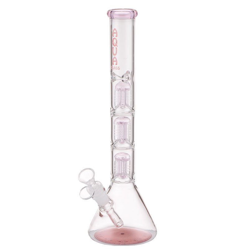 AQUA 15 ″ Bong en verre avec percolateur à 5 bras et attrape-glace