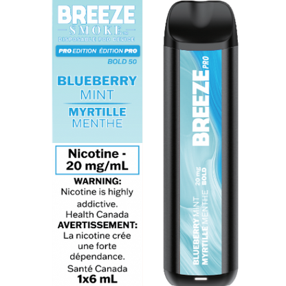 Vape jetable Breeze Pro 2000 bouffées 6 ml