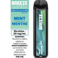 Vape jetable Breeze Pro 2000 bouffées 6 ml