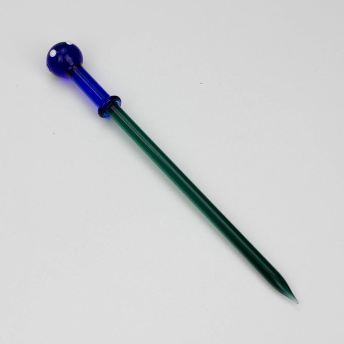 6" Glass Dabber (Color)