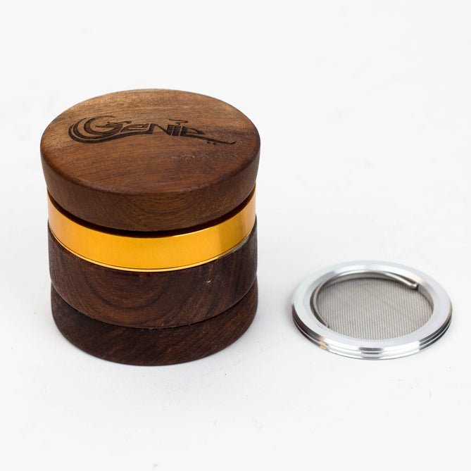 Genie 4 Parts Wooden Cover Grinder