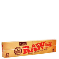 Cônes pré-roulés RAW Classic King Size - 32 pièces