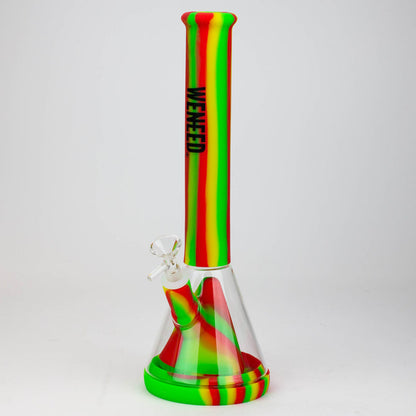 WENEED® - 14" Silicone Beaker Water Pipe