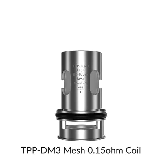 Voopoo TPP Replacement Coil for Drag 3 Pod Kit, Drag X Plus Pod Kit 3pcs