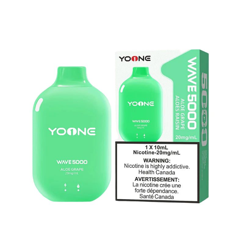 [CLEARANCE] Yoone Wave 5000 Puff Rechargeable Disposable Vape 10ml